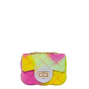 Tye dye multicolor mini jelly bag